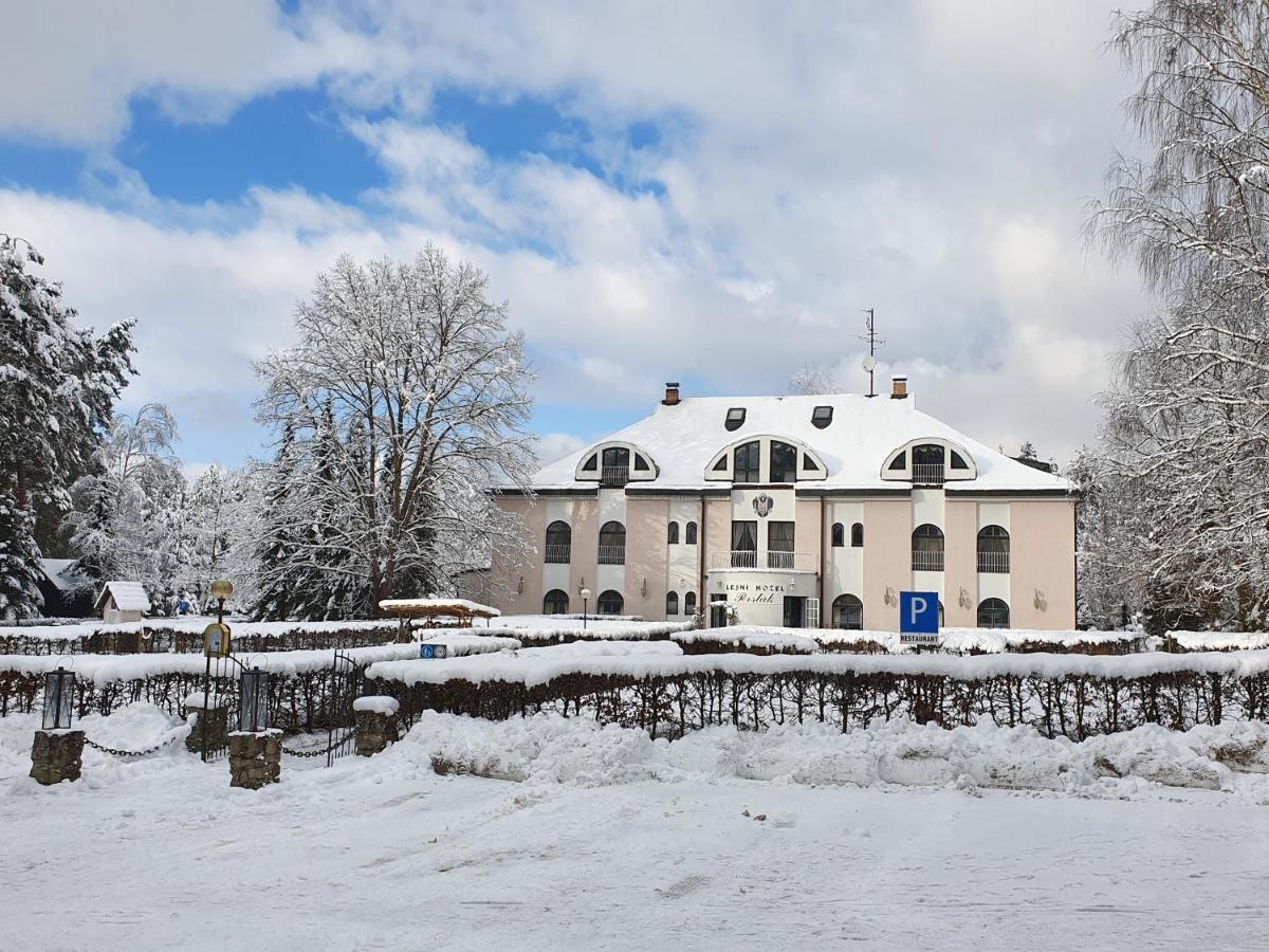 Lesni Hotel Perslak Nová Bystřice المظهر الخارجي الصورة